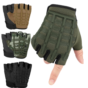 Guantes Deportivos Tácticos Unisex Gelenco para Exteriores, Medios Dedos, Agarre de Silicona, Alta Calidad para Senderismo, Pesca, Ciclismo y Conducción - Product Image 4