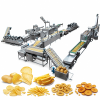 Industriële aardappelchips-friteuse voor de productie van snacks op hoge temperatuur