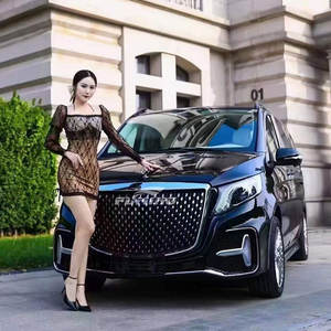 Mercedes Benz Vento ชุดอนิเมะภายนอก, ชุดอนิเมะ V-Class ชุดอัปเกรดรถดัดแปลงพิเศษกันชนหน้า - Product Image 5