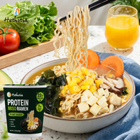 Vegan High Protein 22g Miso Ramen Noodles Low Fat High Fiber Plant Based Instant Food