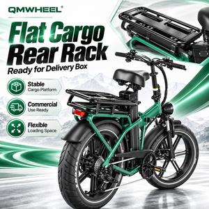 Vélo électrique pliable QMWHEEL F30 Pro, stock UK, 20 pouces, 250W, 48V, 45Ah, longue autonomie, vente en gros - Product Image 3