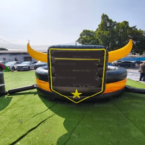 Nuevo Toro Mecánico Inflable Leap, Juego Deportivo, Máquina <span class=keywords><strong>De</strong></span> Montar Con Caja <span class=keywords><strong>De</strong></span> Control, Toro <span class=keywords><strong>De</strong></span> Rodeo Inflable - Product Image 3