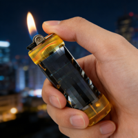 Briquet électrique USB en métal fin personnalisé en gros avec flamme longue pour le camping et le barbecue