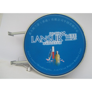 מותאם אישית פוסטר גיליון אקרילי מותאם אישית גיליון אקרילי חיצוני עמיד למים הוביל תאורה מסתובבת - Product Image 5