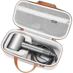Premium Hard Storage <b>Case</b> for Dyson Hair Dryer <b>Travel</b> Carrying Toiletry Bag with Gray Lining Only <b>Case</b> for Sale - Product Image 1