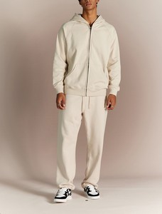 Vente en gros de vêtements pour hommes américain unisexe lourd nouveau velours ample jambe droite cordon pantalon couple polaire pantalons de survêtement - Product Image 5