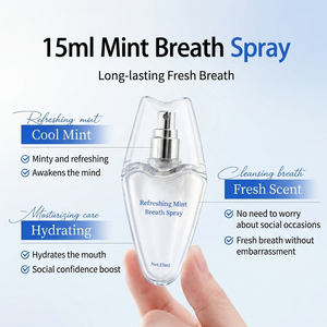 <span class=keywords><strong>Spray</strong></span> <span class=keywords><strong>Bucal</strong></span> 15ml Menta Fresca Probiótico Sin Azúcar Portátil de Bolsillo <span class=keywords><strong>Spray</strong></span> Oral Refrescante de Larga Duración para el Mal Aliento ¡Oferta Caliente de Corea! - Product Image 4