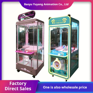 כחול עגורן מכונת צעצוע קטיף פרס בובה <span class=keywords><strong>grabber</strong></span> עם מטבע מטבע משחק ארקייד מופעל משחק ארקייד עבור סוחר מטבעות על מכירה - Product Image 3