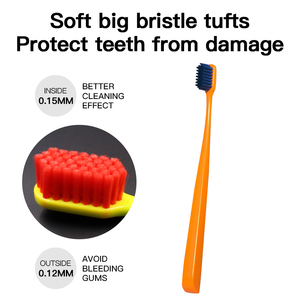 Cepillo de dientes de cerdas suaves <span class=keywords><strong>JSM</strong></span> 108 para adultos, dentista, recomendado, 3000 - Product Image 4