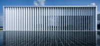 Système de persiennes horizontales en aluminium modernes pour l'extérieur, écologiques, durables et imperméables