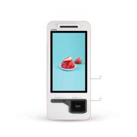 Kiosque en libre-service CITAQ Q1 Windows 10 avec écran tactile capacitif 21,5 pouces, système de point de vente Intel Celeron J1900, stockage extensible 64 Go, métal