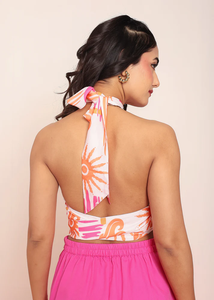 Top plisado con lazo para mujer, blusa elegante de verano, camisa ligera de moda informal para fiesta - Product Image 5