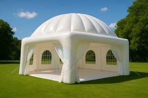 Tente de mariage gonflable Tente gonflable blanche pour événement Tente de <span class=keywords><strong>palais</strong></span> personnalisée Hall gonflable extérieur pour la fête de célébration - Product Image 6