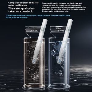 Purificador de agua de ósmosis inversa RO, dispensador de agua potable directo eléctrico para el hogar, agua caliente instantánea, escritorio fácil - Product Image 4