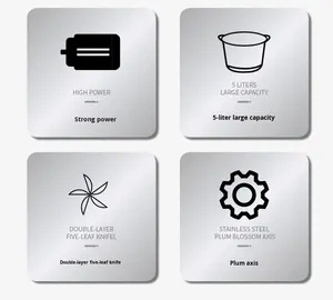 Hachoir à viande en acier inoxydable de 20 L avec verrouillage pour restaurants, traiteurs, boucheries, pétrissage de la pâte à poulet et fabrication de saucisses - Product Image 3