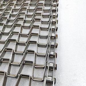 स्टेनलेस स्टील महान दीवार जाल बेल्ट फूड कन्वेयर हॉर्सेश चेन जाल बेल्ट औद्योगिक कन्वेयर माल परिवहन के लिए - Product Image 3