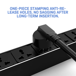 USA tiêu chuẩn công nghiệp PDU 16A 250V-4-way Rack mount Đơn vị phân phối điện với on/off chỉ số - Product Image 5