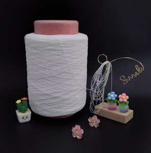 เส้นด้ายไนลอนเคลือบใยสังเคราะห์รักษ์โลก ปรับแต่งได้ ใช้สำหรับถักทอ เคลือบด้วยยาง วัสดุสีตามสั่ง - Product Image 1