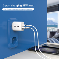 Chargeur rapide USB universel de voyage 20w Pd Type C Adaptateur mural à charge rapide pour iphone 16 15 14 13 Pro Max