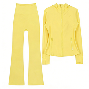 Veste Lulu pour femme 2026, double face brossée, haute élasticité, coupe ajustée, veste de yoga, logo frontal, style uni, nouveau style, vêtements de yoga Lulu - Product Image 3