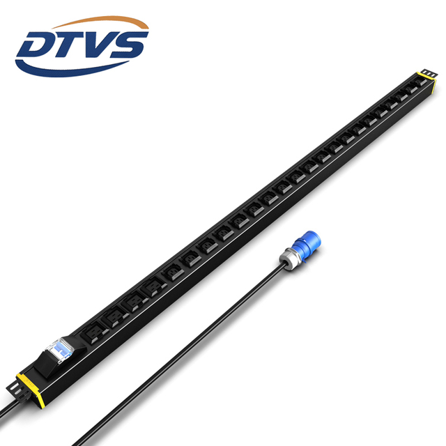 Manufacturer's 24 Way 32A PDU AC Voltage Power Distribution Equipment with IEC C13 Circuit Breaker 32 Circuit PDU Unit