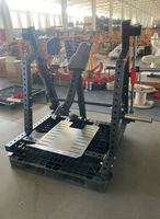 Machine à Rameurs en T de Qualité Supérieure, Appareil d'Entraînement Smith Row à Charge de Plaques pour Exercices du Dos et du Haut du Corps