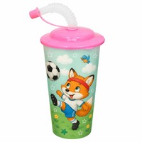 Lot de gobelets en plastique réutilisables, sans BPA, de qualité supérieure, sûrs pour les aliments, écologiques, pour enfants, avec couvercle et paille, idéal pour la rentrée scolaire - Vente chaude OEM