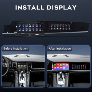 Autoradio double écran 12,3 pouces Android 13 Lecteur multimédia pour 2010-2016 - Product Image 2