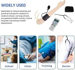 Model pelatihan medis, simulasi lengan latihan tekanan darah, Model lengan pengajaran manusia canggih - Product Image 3