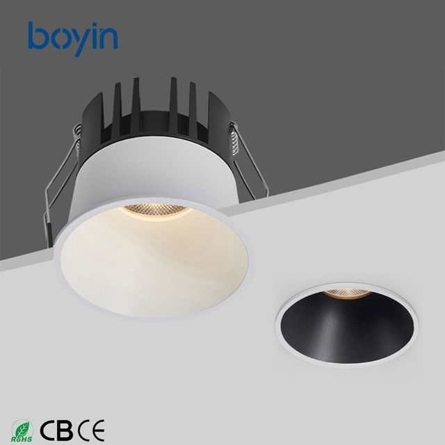 2026 Hot Sale 5w 45mm IP20 Trimless Design Spotlight Adjustable Recessed Led Downlights Led Ceiling Light Australia