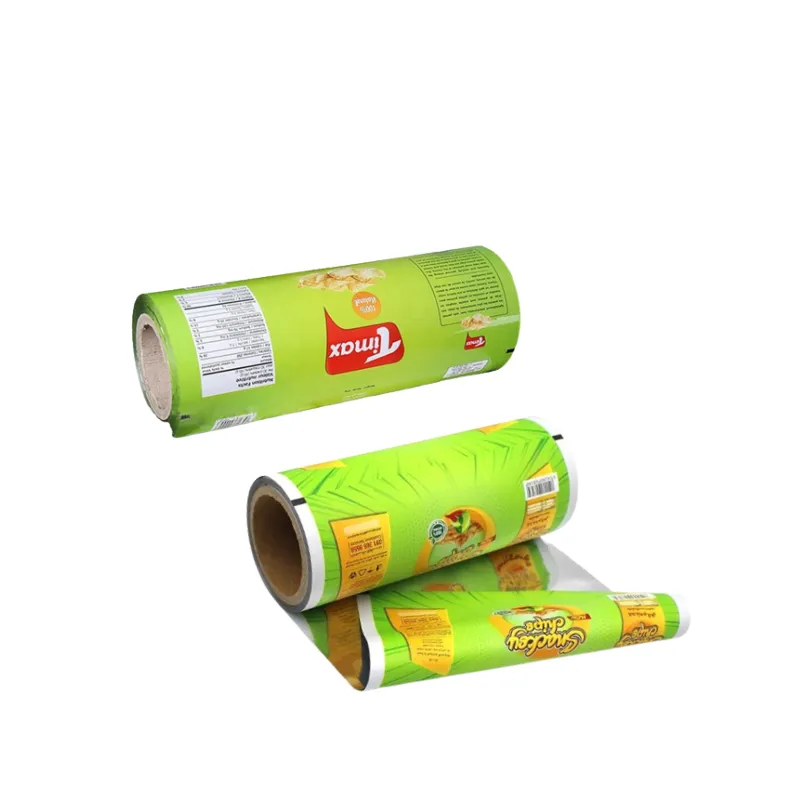 Pembungkus regang plastik segel tahan air kustom gulungan film kemasan makanan cetak label pengecil opp/pvc jumbo/pp/opp