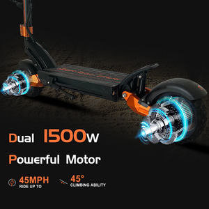 45 <span class=keywords><strong>MPH</strong></span> tất cả các địa hình điện Scooter <span class=keywords><strong>11</strong></span> inch chất béo lốp 100km còn rang tính di động E Xe tay ga cho người lớn dropshipping Canada Mỹ EU - Product Image 3