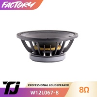 Accessoires audio professionnels Midbass 3 ''Voice Coil Ferrite 12 pouces Woofer Haut-parleur pour haut-parleur actif/passif
