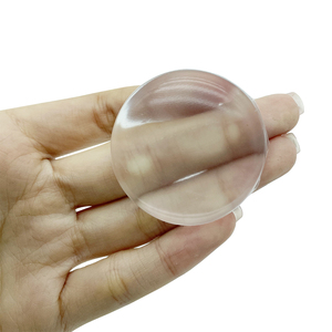 Cửa núm Tường Lá chắn, 6pcs trong suốt vòng mềm cao su bảo vệ cửa stopper tường bảo vệ giảm thanh, mạnh mẽ hơn tự dính - Product Image 1