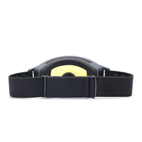 Masque de ski chauffant double couche avec lentille remplaçable, lentille extérieure amovible et module de chauffage intégré pour motoneige et sports d'hiver