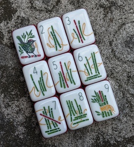 Juego de Mahjong Americano Acrílico Personalizado Come with Me, 165 Piezas, Lujoso y Elegante, Portátil, para 4 Jugadores, Entretenimiento para Adultos - Product Image 5
