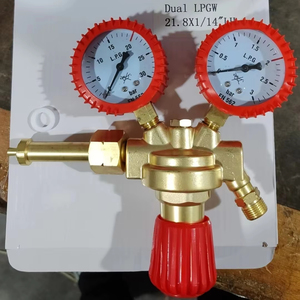 ตัวปรับแรงดันแก๊สทองเหลืองแบบอิตาลีสำหรับตัดแก๊ส รุ่นท็อปเรกูเลเตอร์ - Product Image 1
