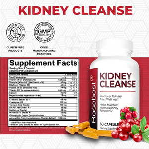 Cápsulas de Limpieza Renal con Fórmula Herbal de Arándano y Cúrcuma de Marca Privada OEM con Vitaminas y Minerales Antioxidantes - Product Image 6