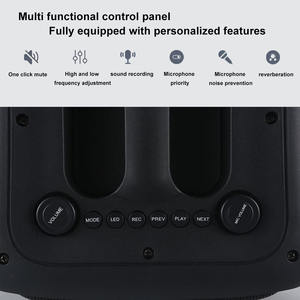 Fabriek Groothandel RX-8183A Outdoor Draagbare <span class=keywords><strong>8</strong></span> <span class=keywords><strong>Inch</strong></span> Draadloze Blue Tooth <span class=keywords><strong>Speaker</strong></span> 50W High Power <span class=keywords><strong>Subwoofer</strong></span> - Product Image 3