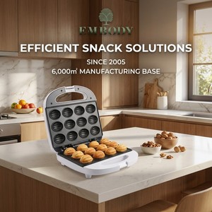Machine à noix électrique 1200W Oreshki, machine à biscuits aux noix, presse-<span class=keywords><strong>sandwich</strong></span> antiadhésive, gril, machine à panini, grille-<span class=keywords><strong>pain</strong></span> - Product Image 1