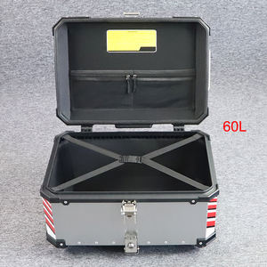 BORSKE étui arrière de <span class=keywords><strong>moto</strong></span> personnalisé 60L en alliage d'aluminium boîte supérieure de <span class=keywords><strong>moto</strong></span> boîte à bagages pour le stockage - Product Image 3