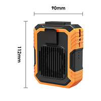 Agent Dropshipping 2026 – Mini Ventilateur Portable Multifonctionnel Sans Pales à Suspendre à la Taille pour la Course en Extérieur