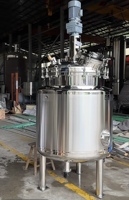 Cuve de réaction à agitation magnétique en acier inoxydable à double enveloppe chauffante Huashang