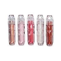 Vente en gros de tubes de fard à paupières personnalisés avec logo, marque privée, fard à paupières vegan, maquillage liquide mat et illuminateur