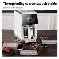 Máquina de café automática de gama alta de simplicidad moderna certificada por ROHS francesa para hogares y Hoteles al aire libre