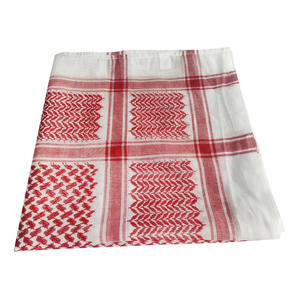 Keffiyeh Saudí Palestina para Adultos, Shemagh Rojo Árabe Premium, Pañuelo para la Cabeza Musulmán para Hombres - Product Image 2