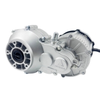Moteur sans balais DC 350W-750W 48V/60V avec différentiel pour véhicules électriques, vélos électriques, montage au pied, 2,56 N.m