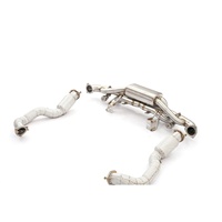 Système d'échappement complet MPER pour Porsche 718 GT4 RS Performance avec résonateur, en acier inoxydable T304, haut débit, sans bruit désagréable