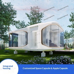 Capsule spatiale haut de gamme pour hébergement, conteneur d'activités, espace extérieur, centre de services client, réception, chambre haut de gamme, résidentiel, site touristique - Product Image 1