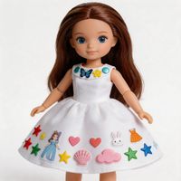 Feuille d'autocollants en vinyle couleur pastel esthétique avec détails en feuille d'or, imperméable, pour motifs de filles magiques et étoiles, emballage cadeau